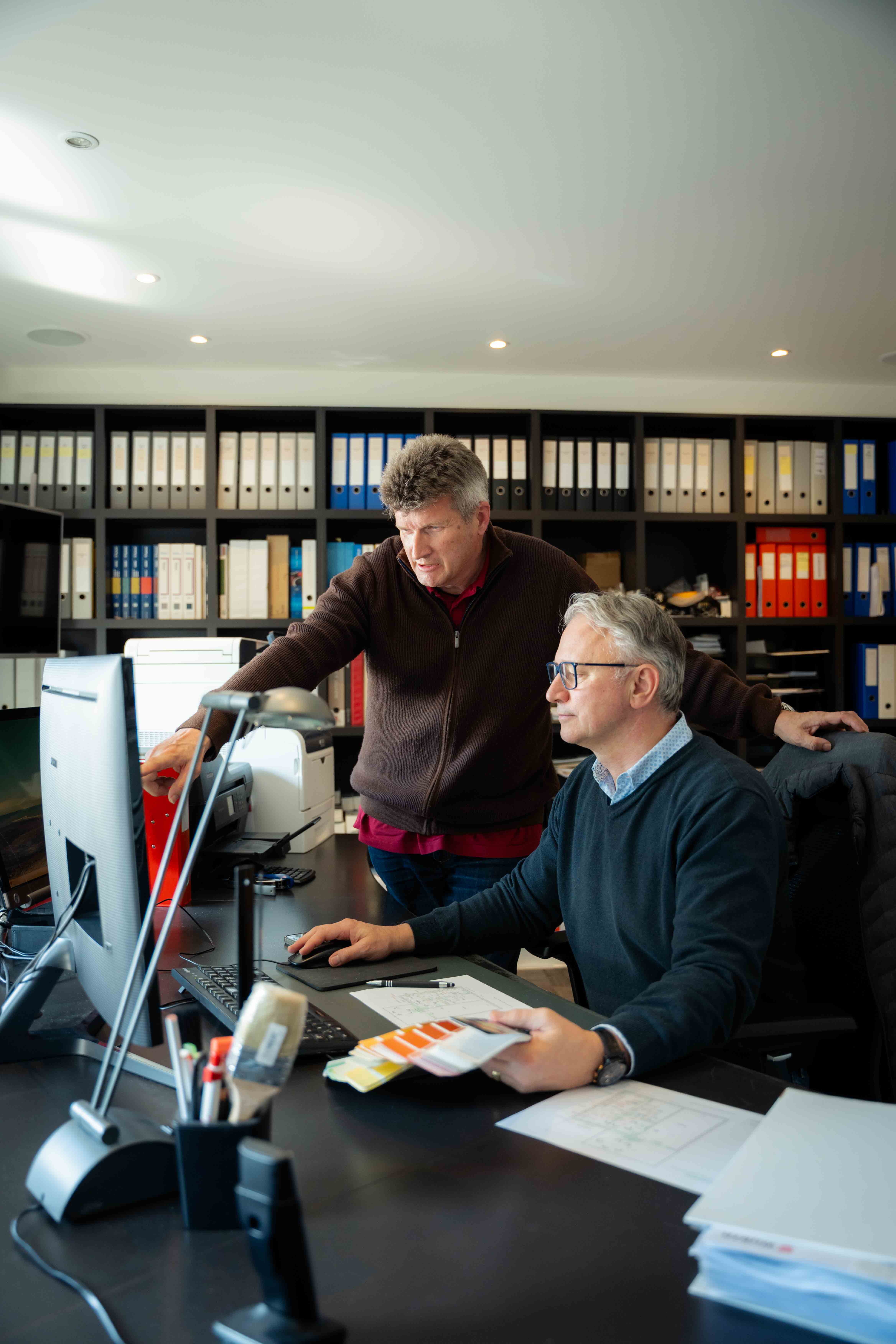 Boveco bureau — overleg op kantoor